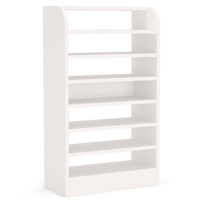 Shoe Cabinet, 8-Tier Shoe Shelf Shoes Rack Organizer - Image 2
