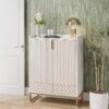Shoe Cabinet, 25 Pairs Shoes Rack Organizer with Doors