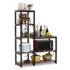 Kitchen Baker's Rack, 5-Tier Microwave Oven Stand Shelf