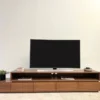 Black Wooden TV Unit, For Home, Living Room