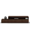 Black Wooden TV Unit, For Home, Living Room - Image 3