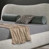 Upholstered king size bed with curved headboard With a Storage bed - Image 4