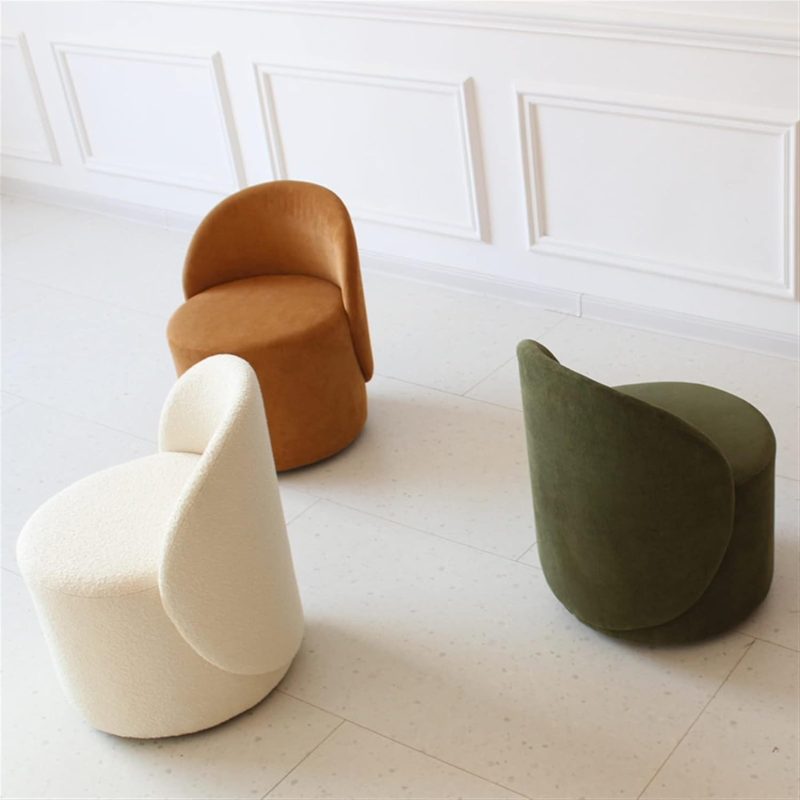 Lazy sofa Stool And Chair Bedroom Simentism Back Plane Table Stool Family Sofa - Image 4